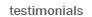 Testimonials